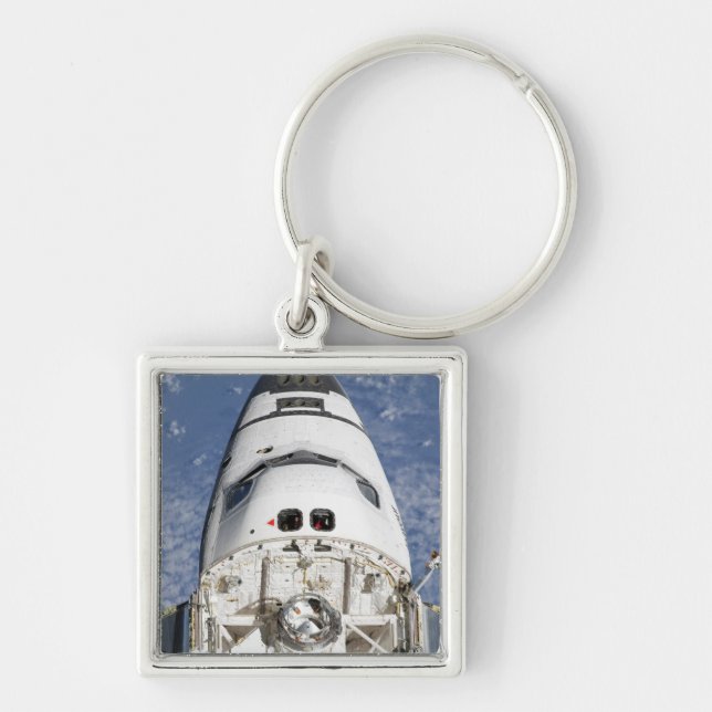 View of space shuttle Endeavour's crew cabin Keychain (Front)
