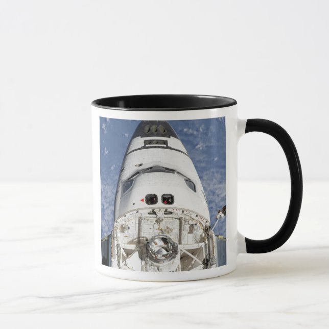 View of space shuttle Endeavour's crew cabin Mug (Right)
