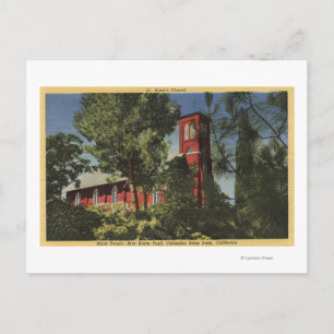 View of St. Anne's Church (1856) Postcard