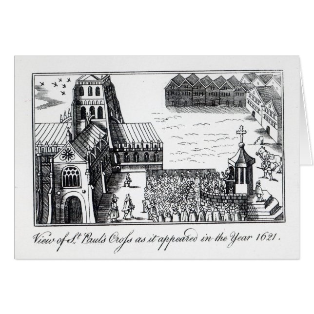 View of St. Paul's Cross (Front Horizontal)