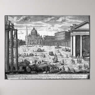 View of St. Peter's, Rome Poster