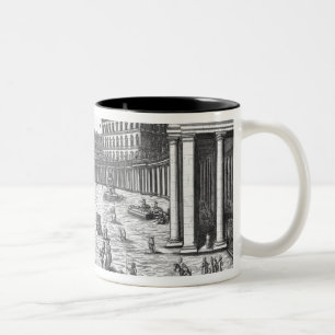 View of St. Peter's, Rome Two-Tone Coffee Mug