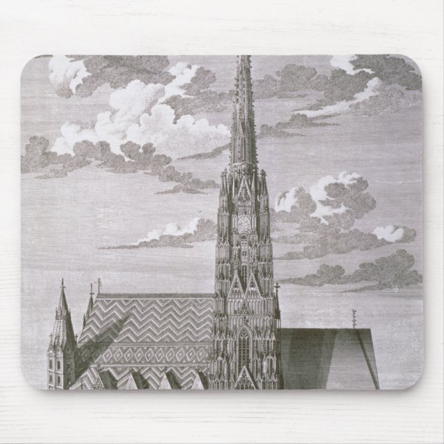 View of St. Stephan's Cathedral Mouse Pad (Front)