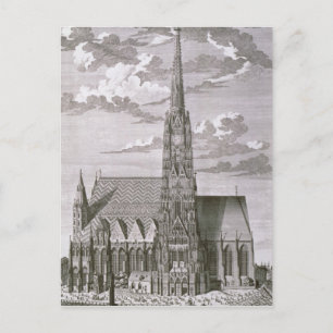View of St. Stephan's Cathedral Postcard