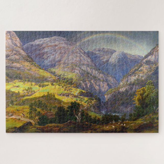 View of Stalheim in Norway Jigsaw Puzzle (Horizontal)