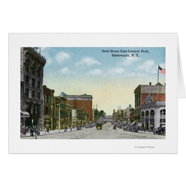 View of State Street from Crescent Park (Front Horizontal)