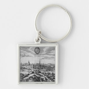 View of Stockholm Keychain