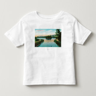 View of Stowe Lake at Golden Gate Park Toddler T-shirt