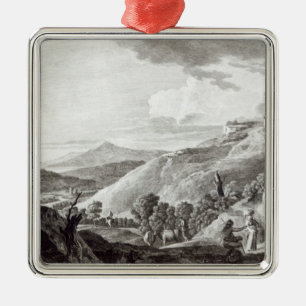 View of Tarquinia and Corneto Metal Ornament