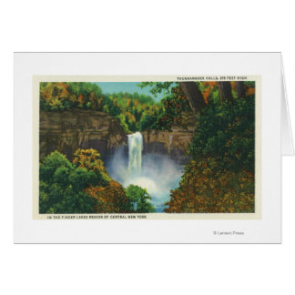 View of Taughannock Falls, 215 Feet High