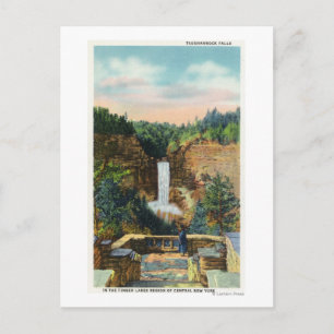 View of Taughannock Falls # 2 Postcard
