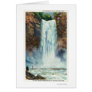 View of Taughannock Falls from the Bottom