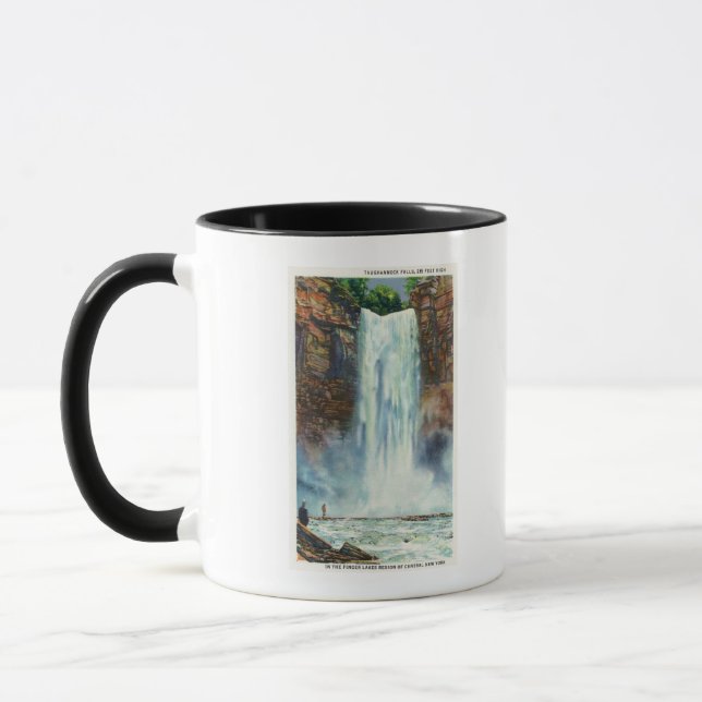 View of Taughannock Falls from the Bottom Mug (Left)