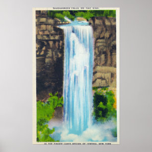 View of Taughannock Falls Poster