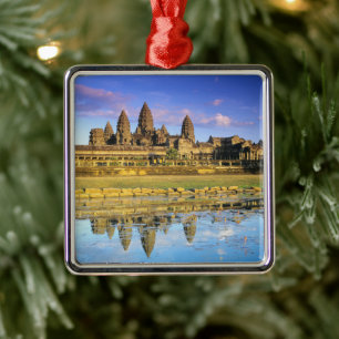 View Of Temple From Front Metal Ornament