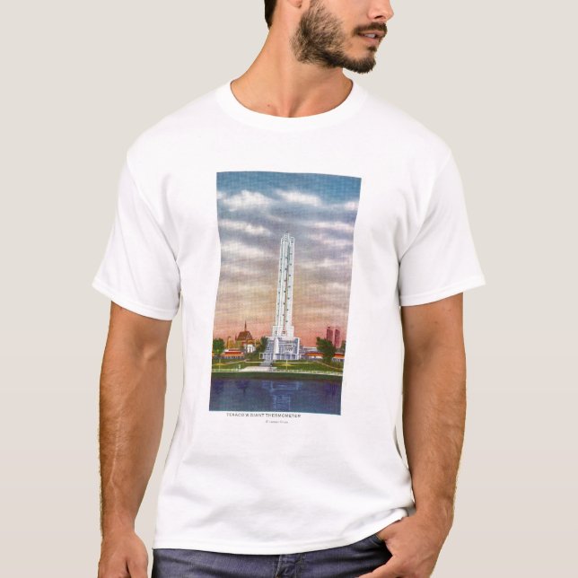 View of Texaco's Giant Thermometer T-Shirt (Front)