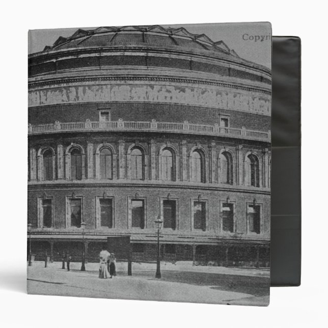 View of the Albert Hall, c.1900 Binder (Front/Inside)