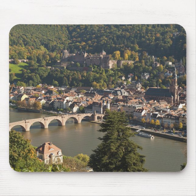 View of the Alte Brucke or Old Bridge Mouse Pad (Front)