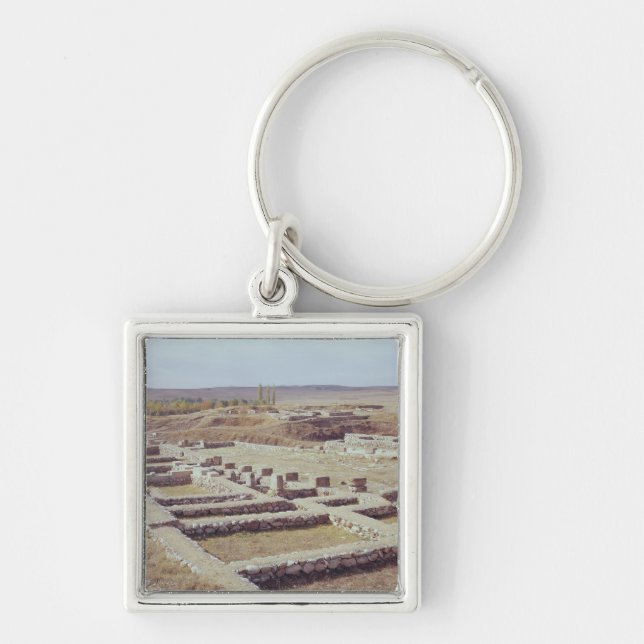 View of the archaeological site, 1450-1200 BC Keychain (Front)