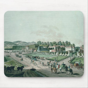 View of the Augarten Palace and Park, Vienna Mouse Pad