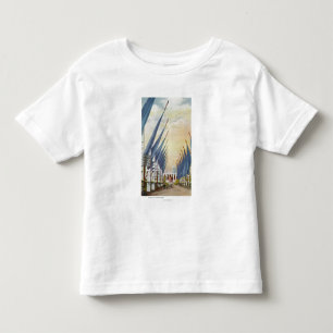 View of the Avenue of Flags, 1934 World's Fair Toddler T-shirt