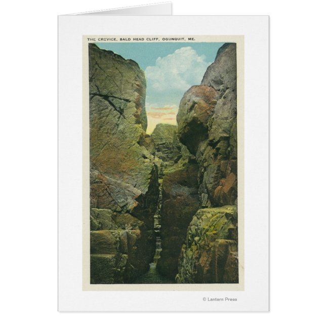 View of the Bald Head Cliff Crevice (Front)