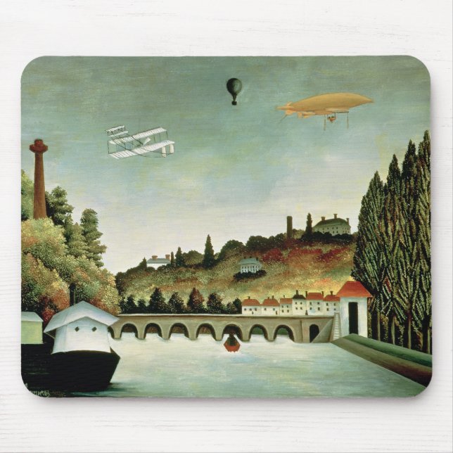 View of the Bridge at Sevres Mouse Pad (Front)