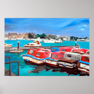 View of The Broads Poster