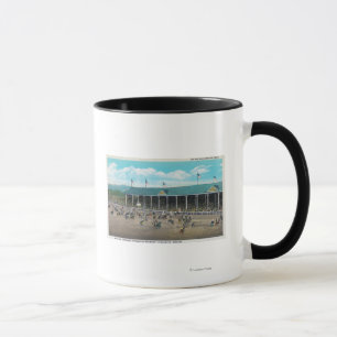 View of the Bucking Contests Mug
