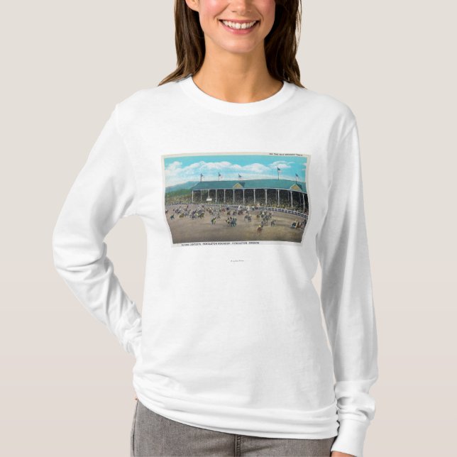 View of the Bucking Contests T-Shirt (Front)