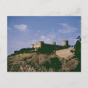 View of the castle postcard