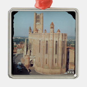 View of the Cathedral of Sainte-Cecile Metal Ornament
