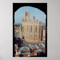 View of the Cathedral of Sainte-Cecile