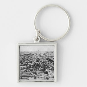 View of the Centennial Exposition Keychain