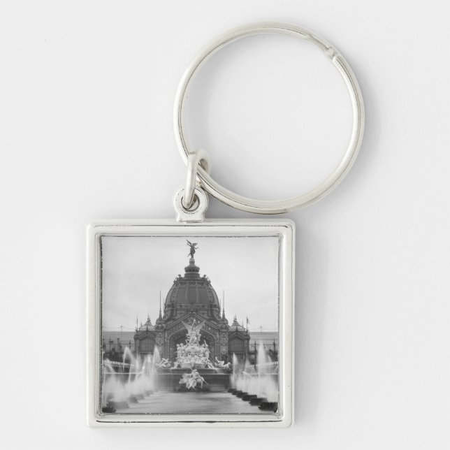 View of the Central Dome and the Fountain Keychain (Front)