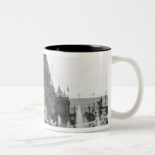 View of the Central Dome and the Fountain Two-Tone Coffee Mug