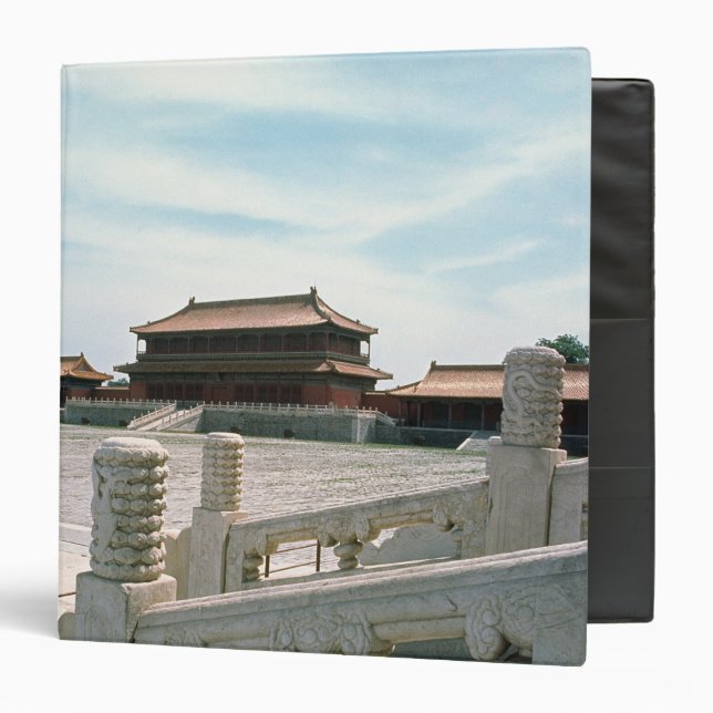 View of the central ramp binder (Front/Inside)