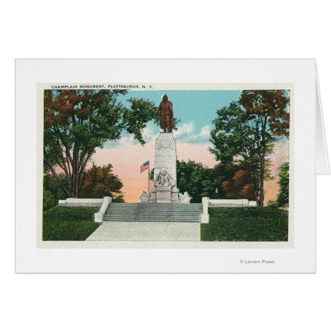 View of the Champlain Monument (Front Horizontal)