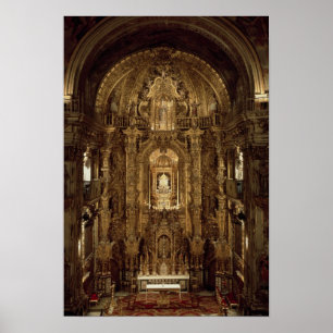View of the chapel and High Altar Poster