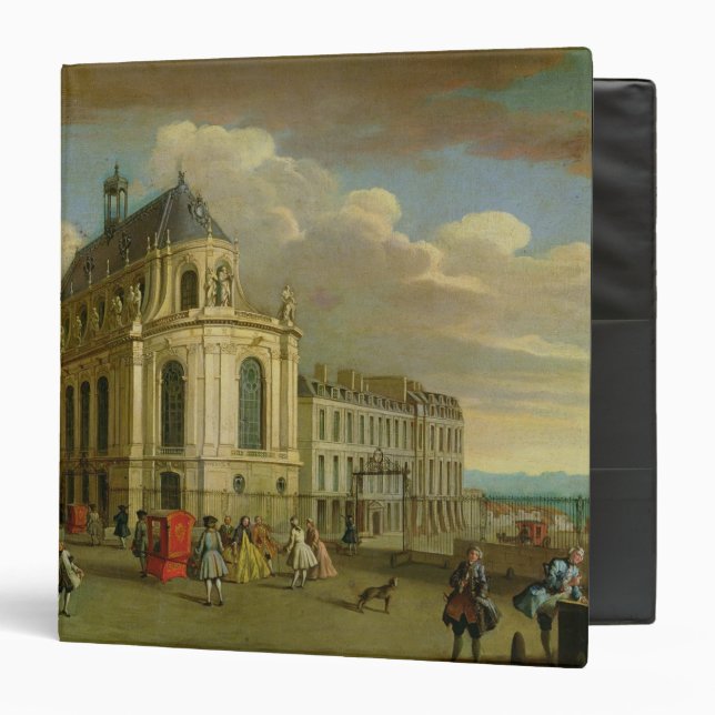 View of the Chapel of the Chateau de Binder (Front/Inside)