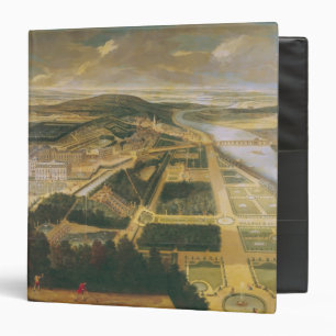 View of the Chateau and Gardens of St. Cloud, Binder