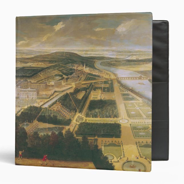 View of the Chateau and Gardens of St. Cloud, Binder (Front/Inside)