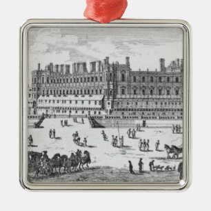 View of the Chateau de Saint-Germain-en-Laye Metal Ornament