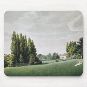 View of the Chateau near the Stone Bridge Mouse Pad