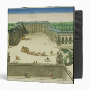 View of the Chateau of St. Cloud, engraved by Anto Binder