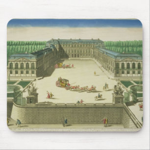 View of the Chateau of St. Cloud, engraved by Anto Mouse Pad