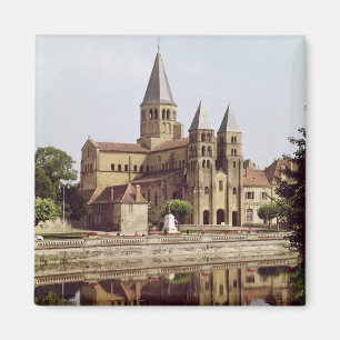View of the Church of Notre-Dame Magnet