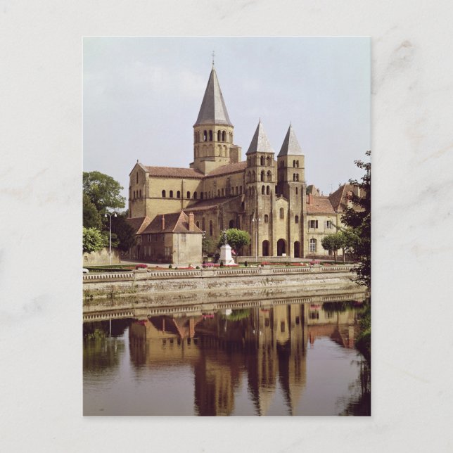 View of the Church of Notre-Dame Postcard (Front)