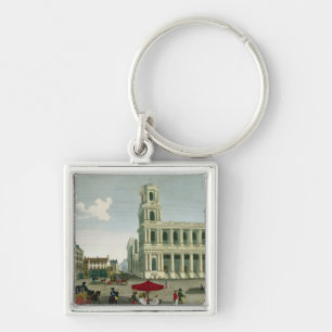 View of the Church of Saint-Sulpice Keychain
