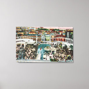 View of the Chutes from Above # 2 Canvas Print